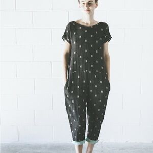 Ace & Jig Checkerdot onesie